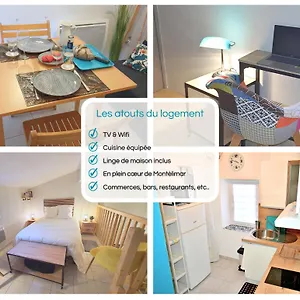 ღ Le Cocon Montilien - Confortable T2 Avec Wifi Montélimar